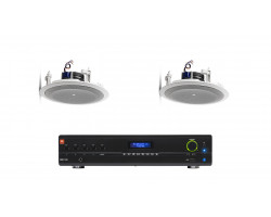 Комплект акустики 2 потолочных динамика JBL 8128 | Bluetooth | 2х6Вт